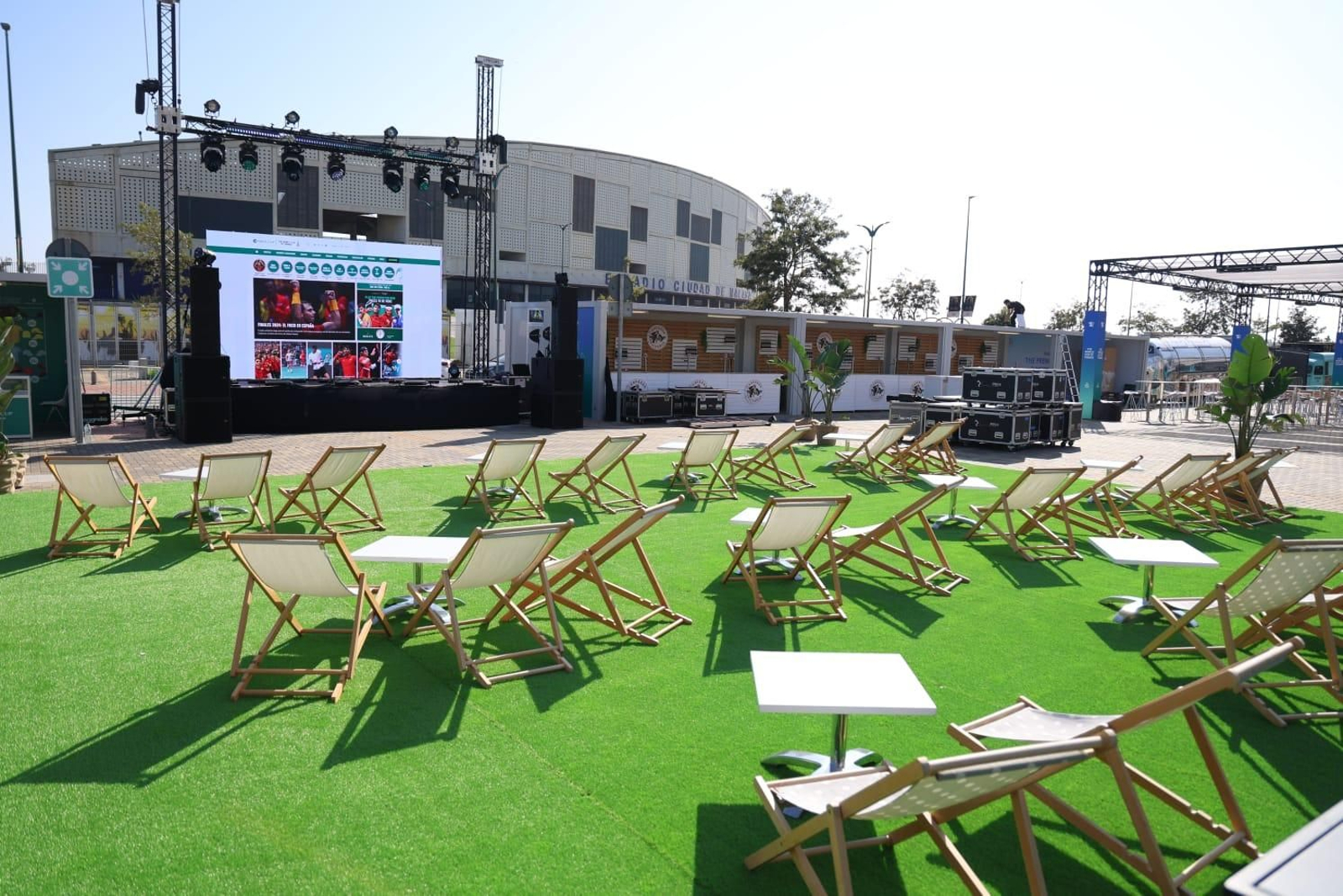 Así es la espectacular ciudad del tenis construida para la Copa Davis y la Billie Jean King Cup