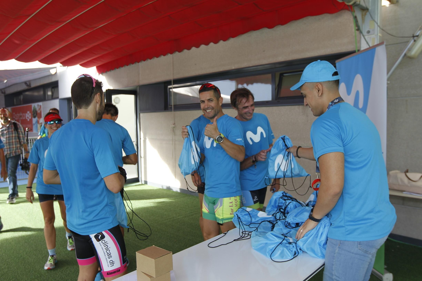 Fotogalería triatleta Javier Gómez Noya en Almería