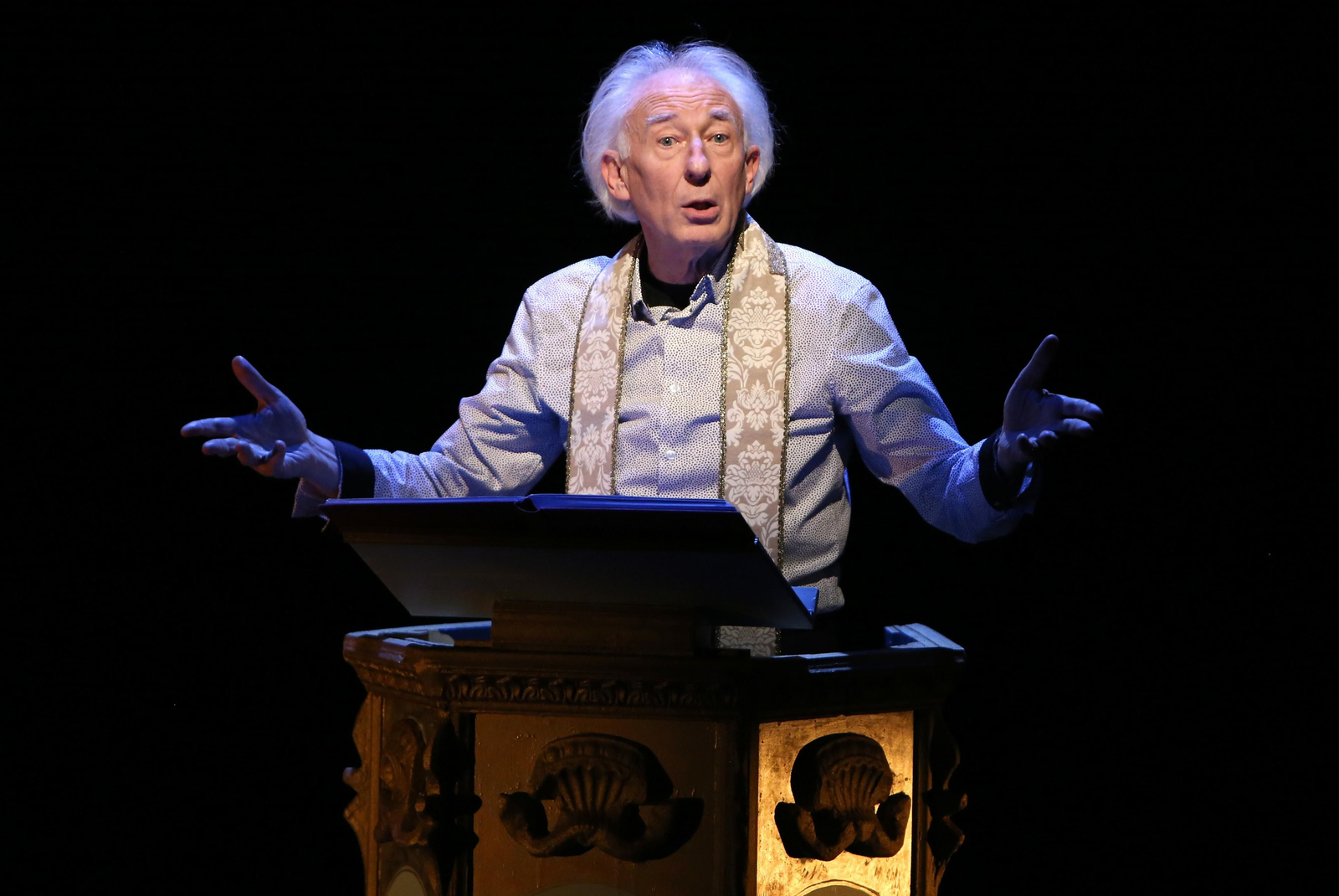 Albert Boadella representa en el Teatro Lope de Vega 'El sermón del bufón'