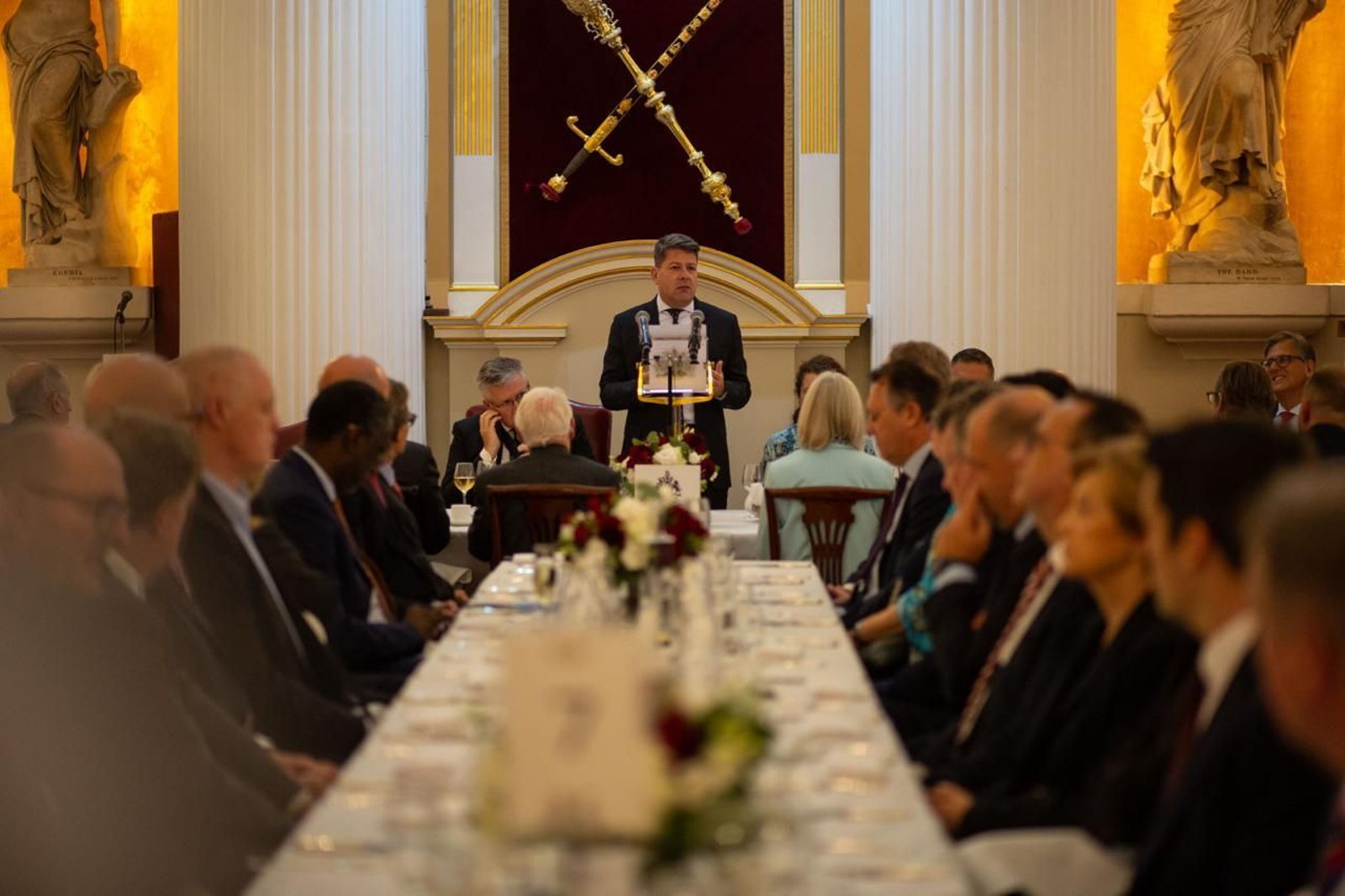 Fabian Picardo, en el Día de Gibraltar en Londres.