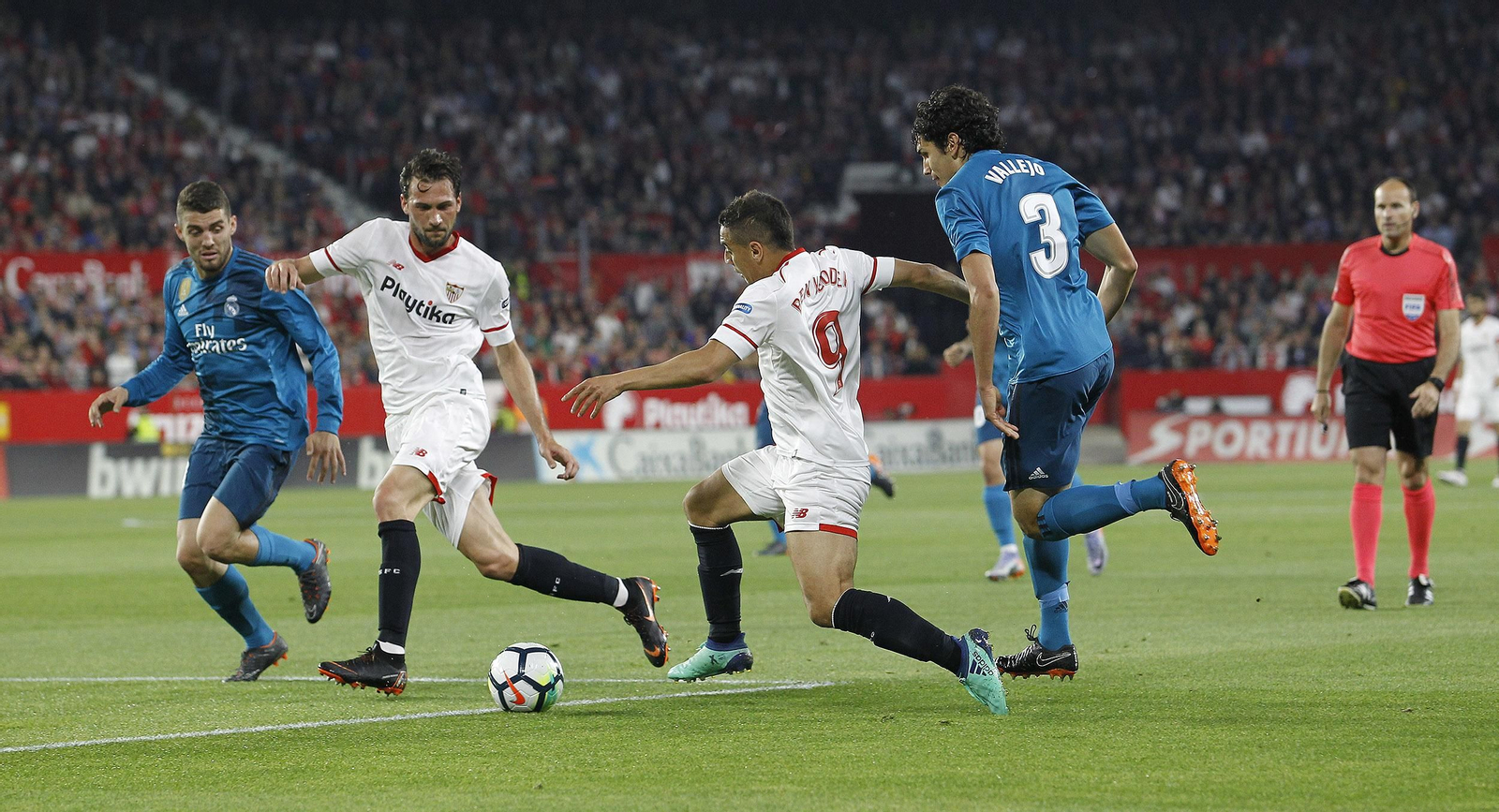 Las imágenes del Sevilla-Real Madrid