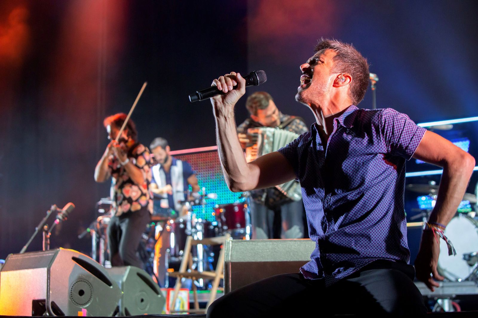 Vetusta Morla, durante el concierto celebrado el pasado 15 de agosto en Aranda de Duero, en la última edición del Sonorama.