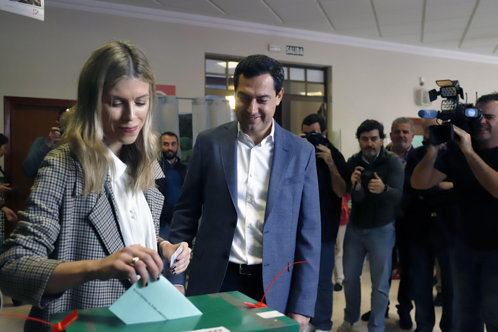 Las imágenes de las elecciones andaluzas 2018