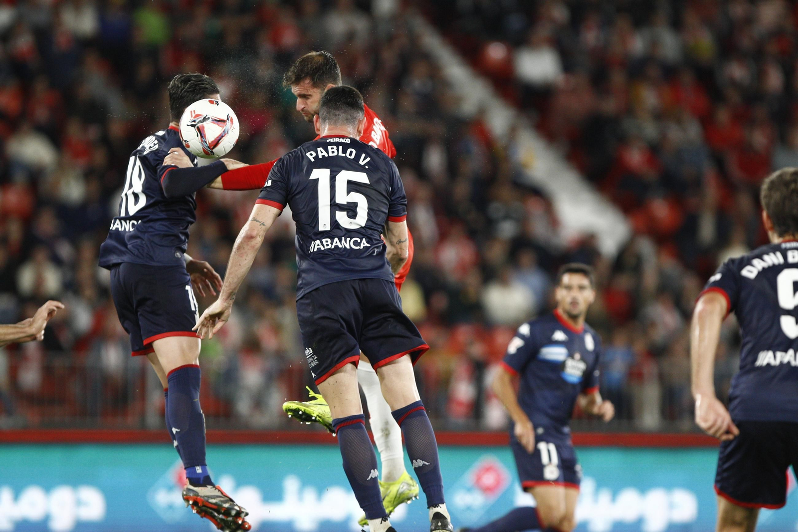 El partido U.D. Almería-Deportivo de La Coruña, en imágenes