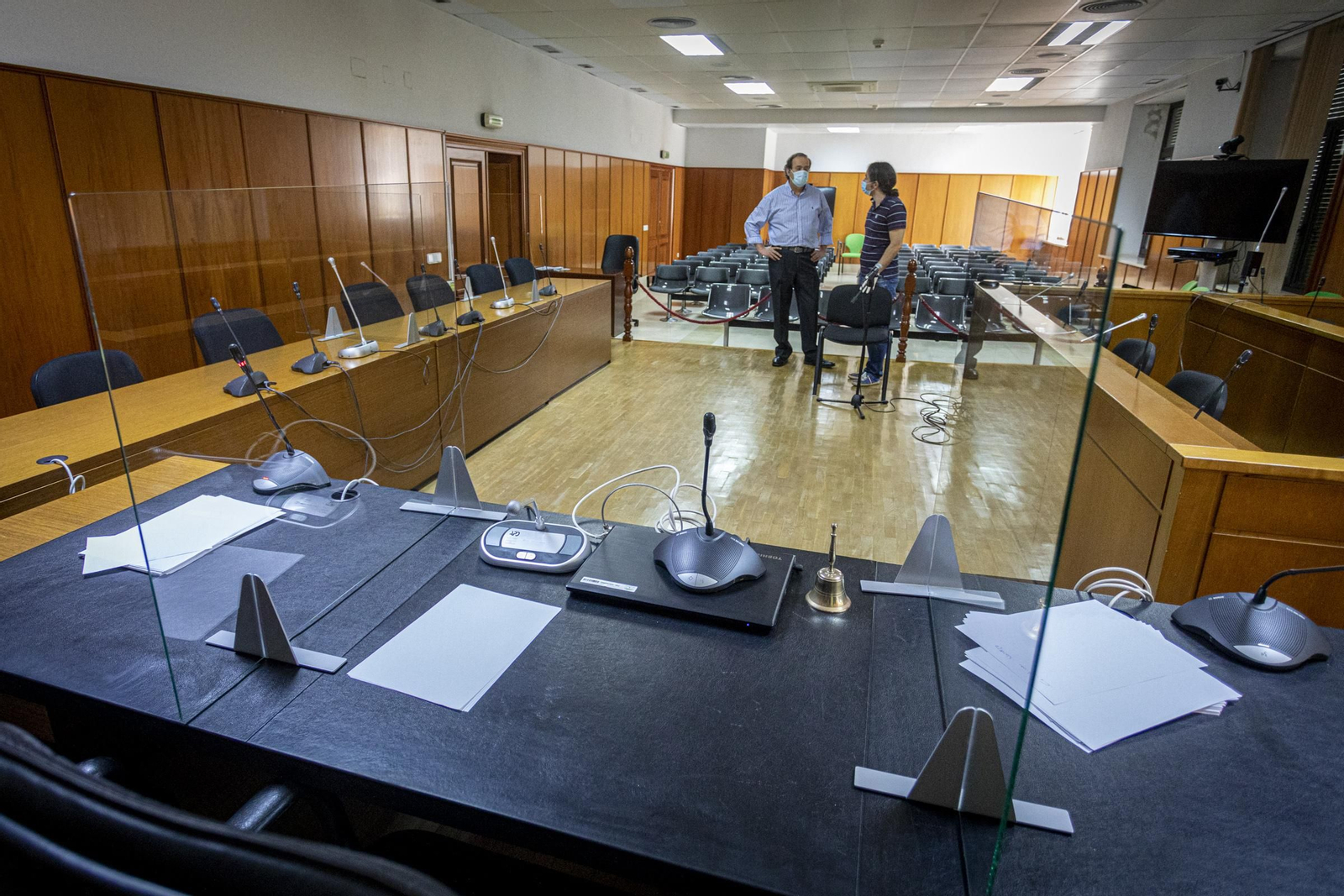 La audiencia provincial se prepara para la nueva normalidad