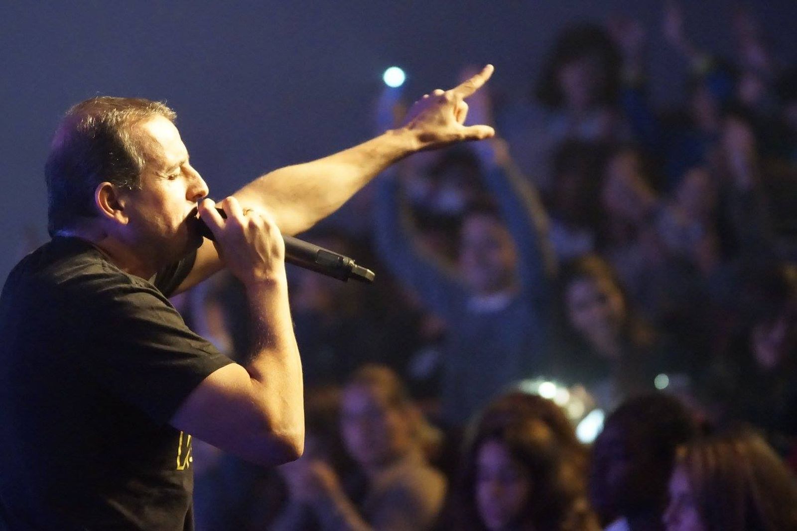 El cantautor gaditano Nico Montero en uno de sus conciertos.