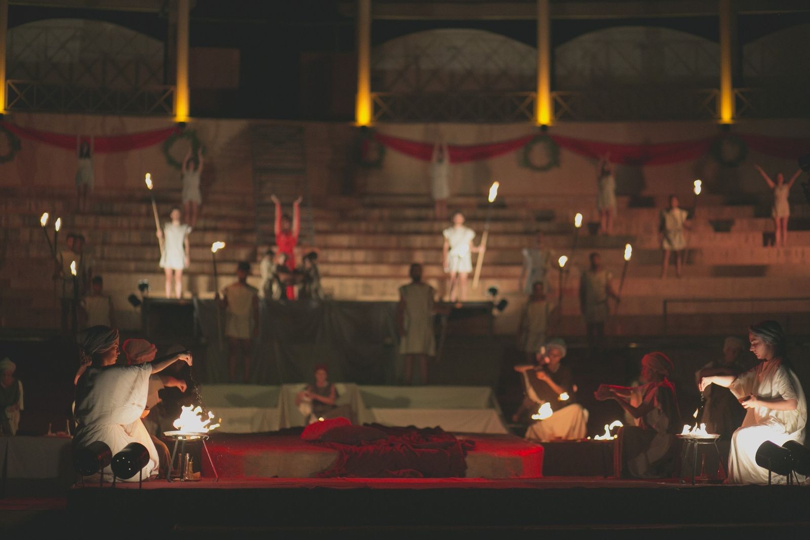 Banquete romano de Festum.