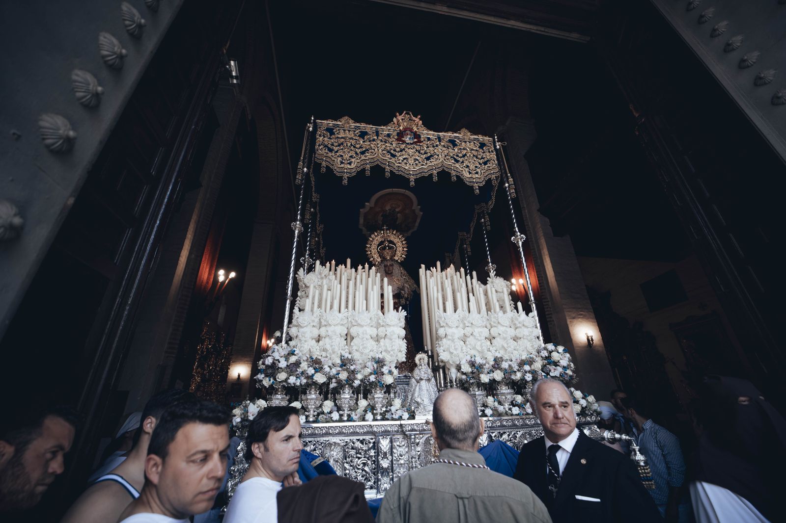 Las imágenes de la Hermandad del Carmen Doloroso en la Semana Santa de Sevilla 2023