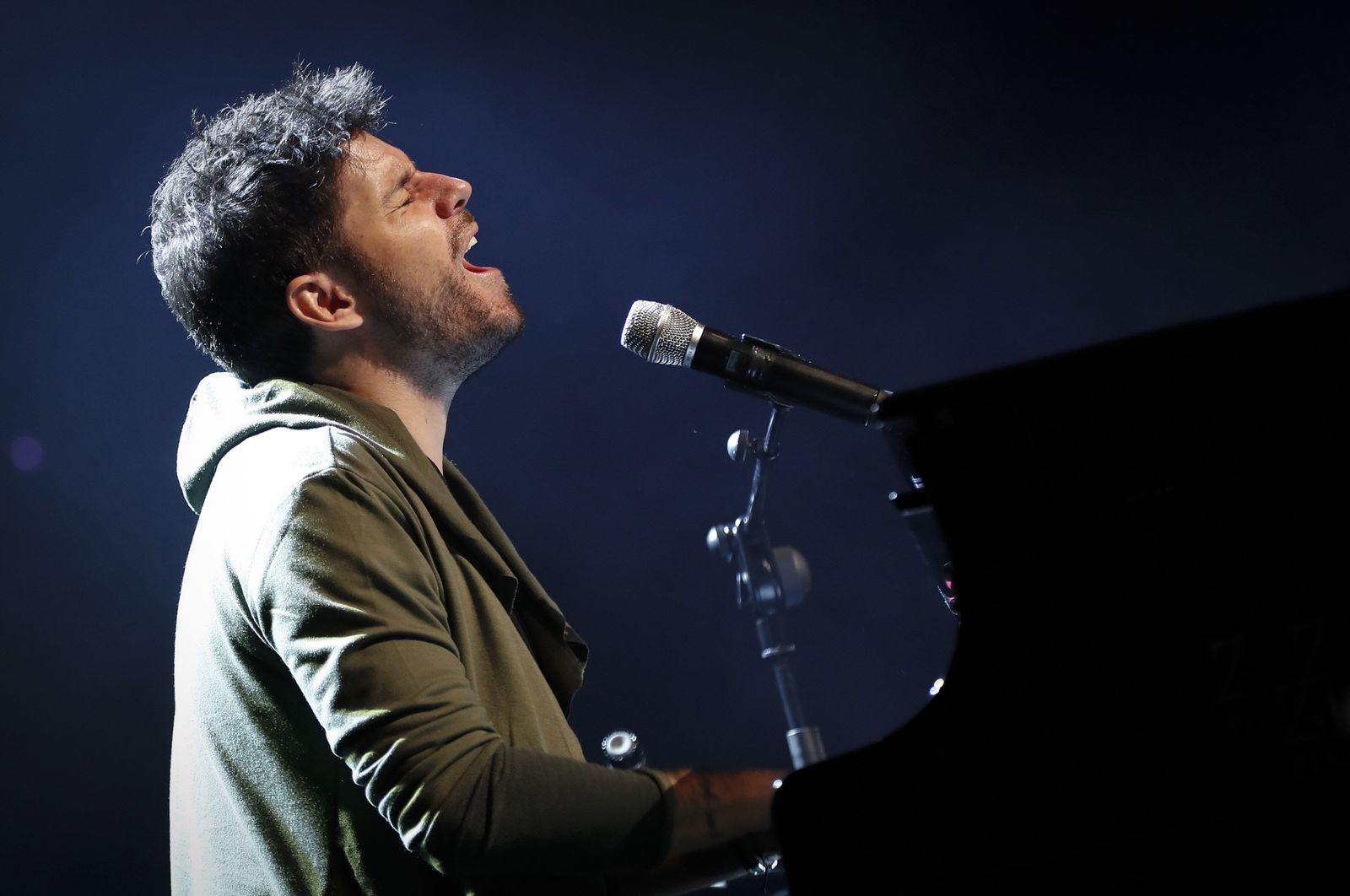 Pablo López, en una de sus actuaciones.