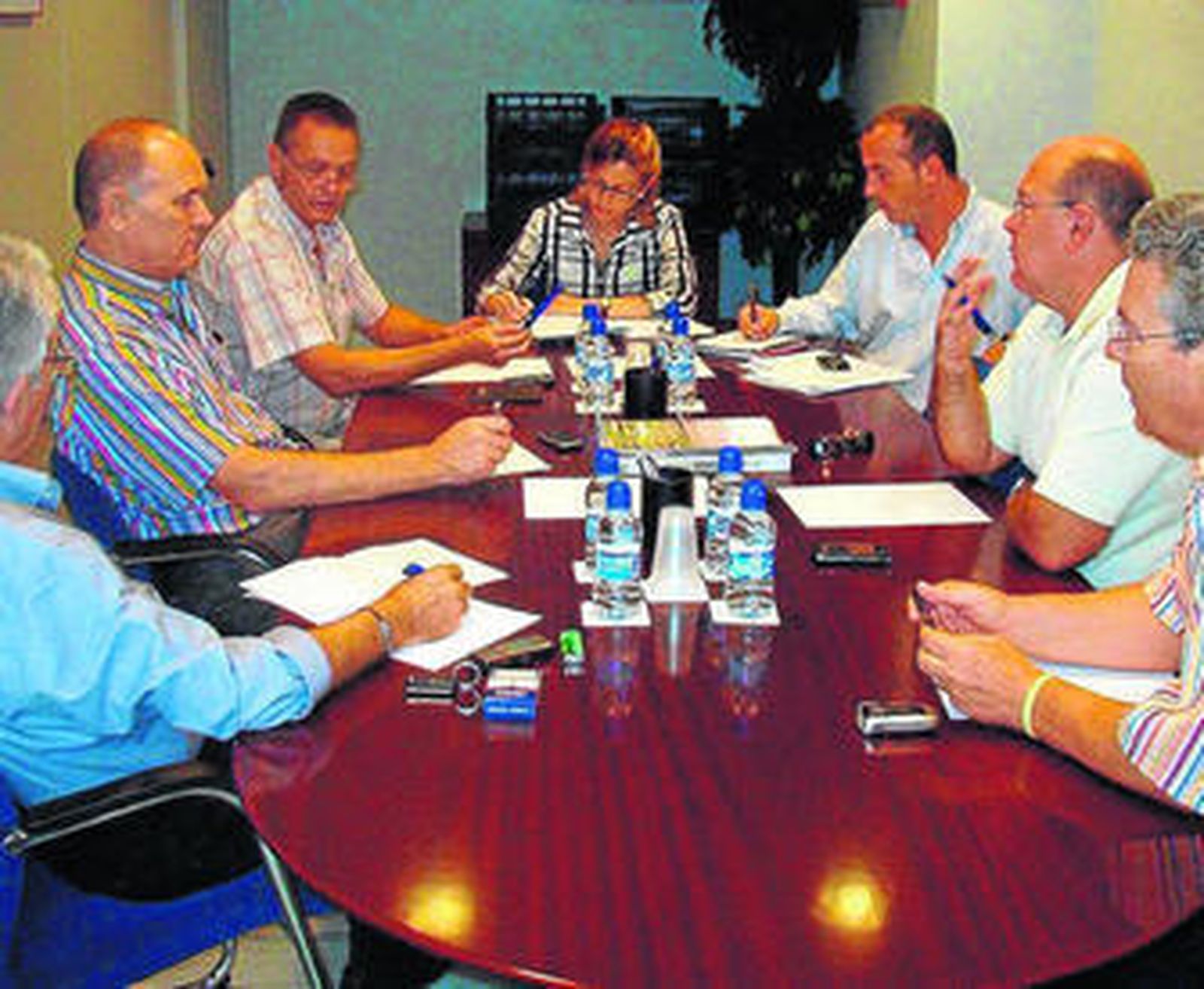 Imagen de una reunión reciente de Ecohal.