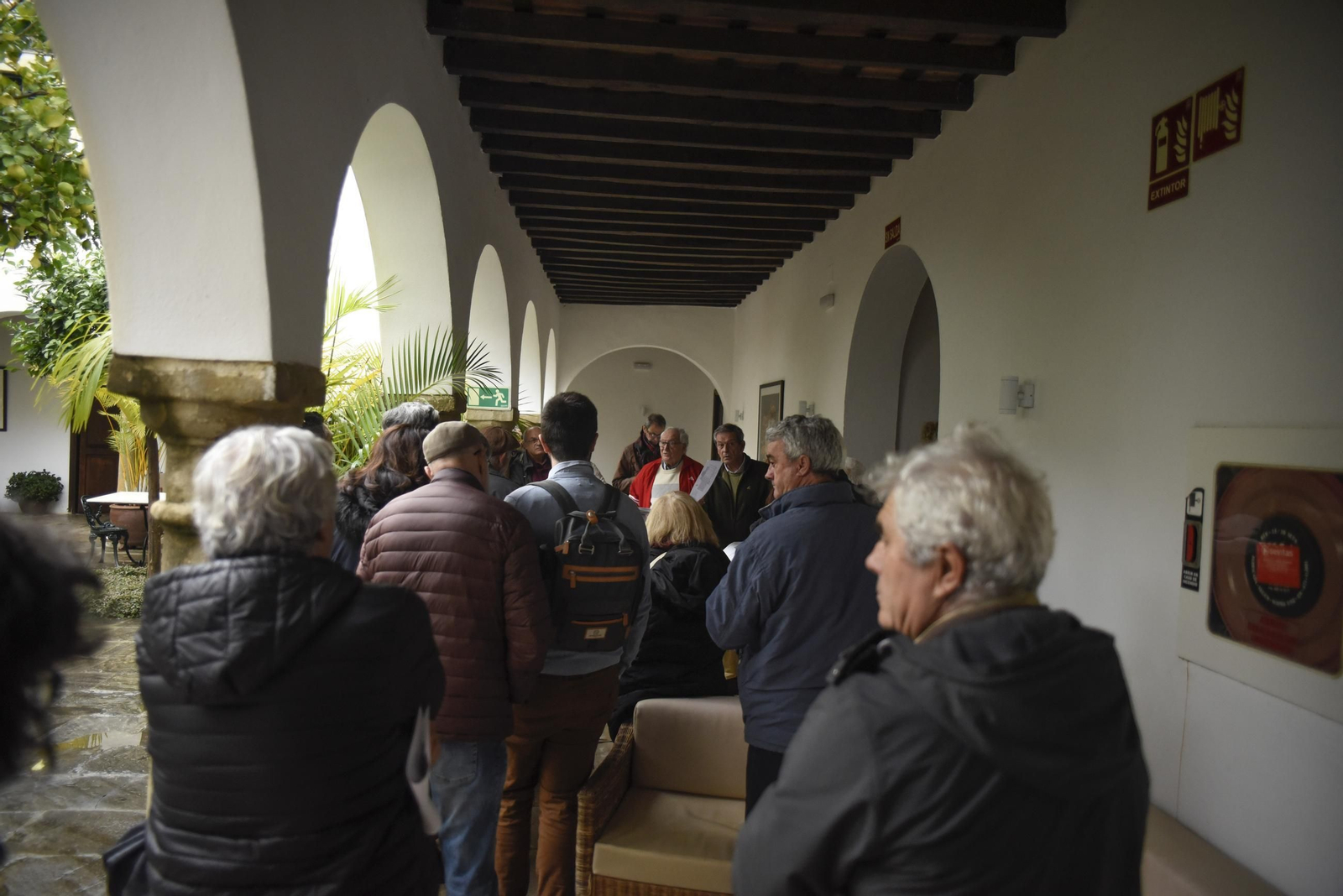 Fotos de la visita guiada a la Casa Convento de La Almoraima