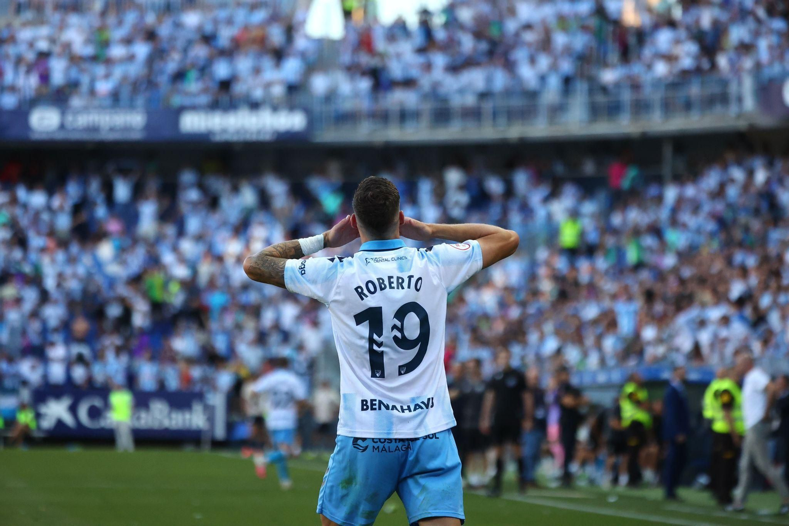 El Málaga CF - Celta Fortuna, en fotos