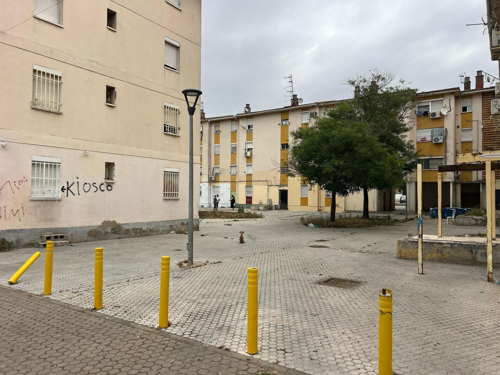 Zona de la barriada en la que fue encontrada la víctima.