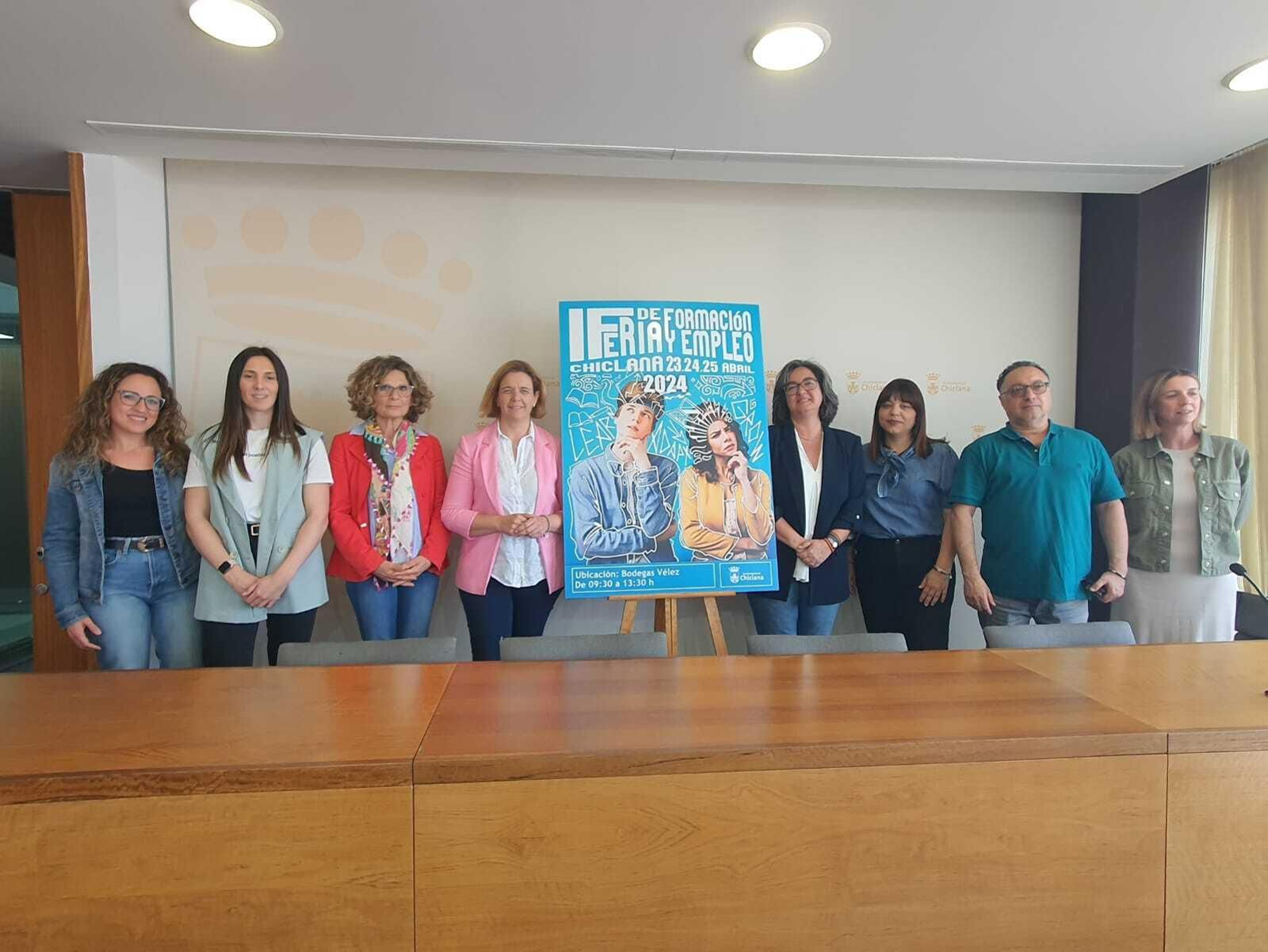 Participantes en la rueda de prensa de presentación de esta actividad.