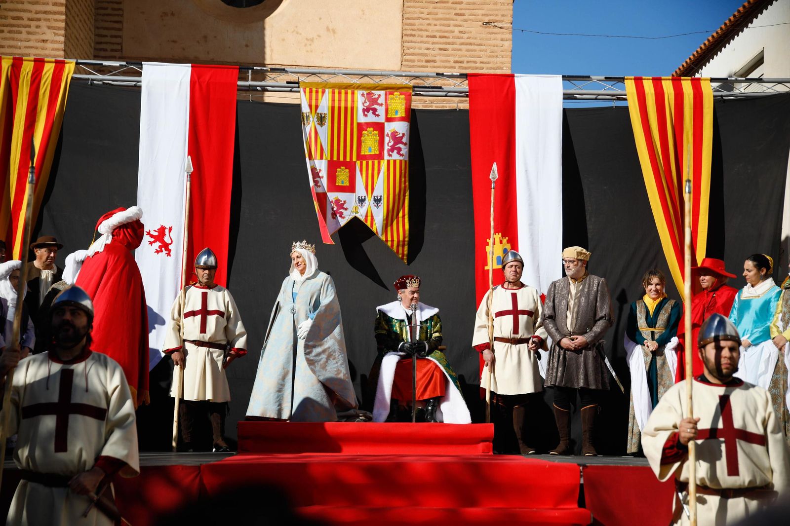 La Recreación de la Pernoctación de los Reyes Católicos en Fiñana, en imágenes