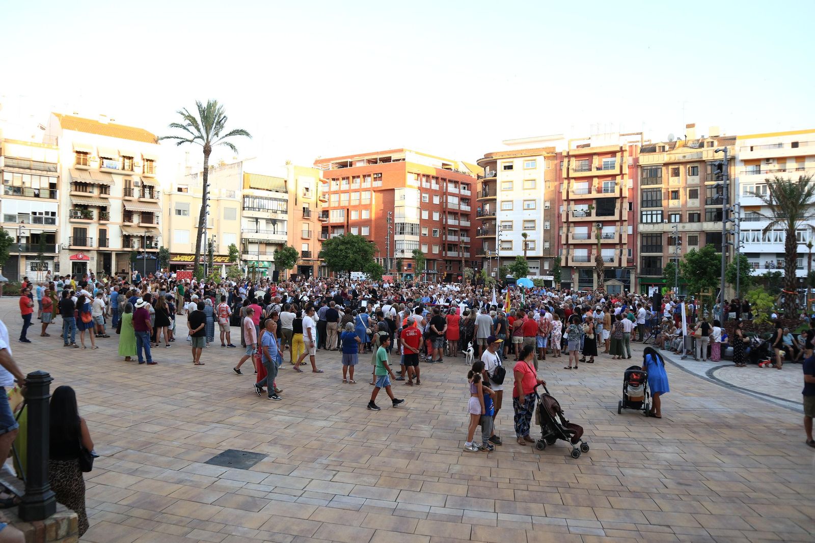 Inauguración de la Plaza de La Merced de Huelva en imágenes