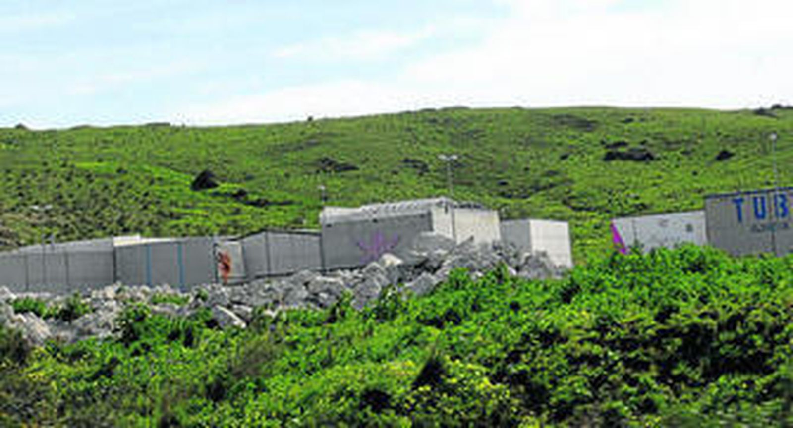 Los terrenos de Metrovacesa, en Tarifa.