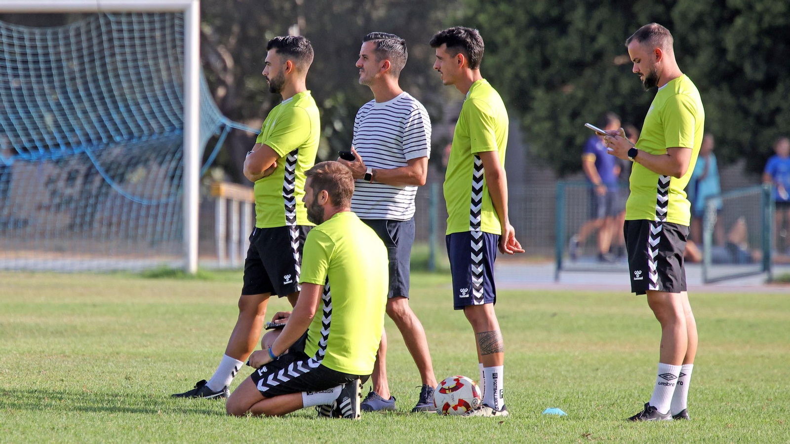 Imágenes del entrenamiento del Xerez DFC en el 'Pepe Ravelo' de Chapín