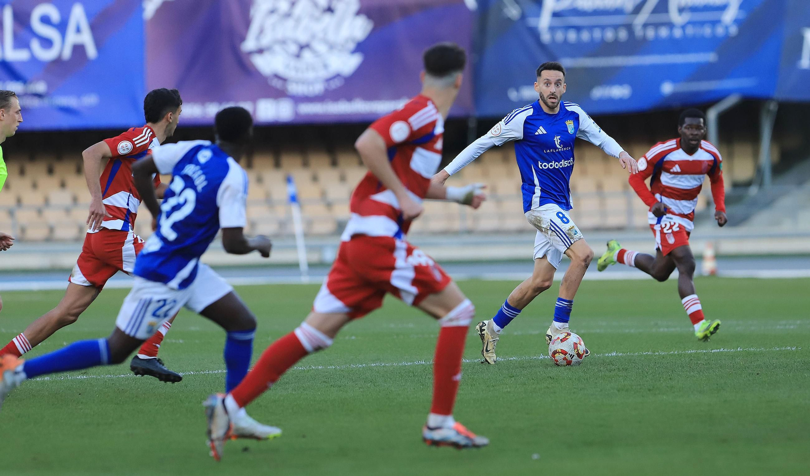 Imágenes del partido entre el Xerez CD - Recreativo Granada en Chapín