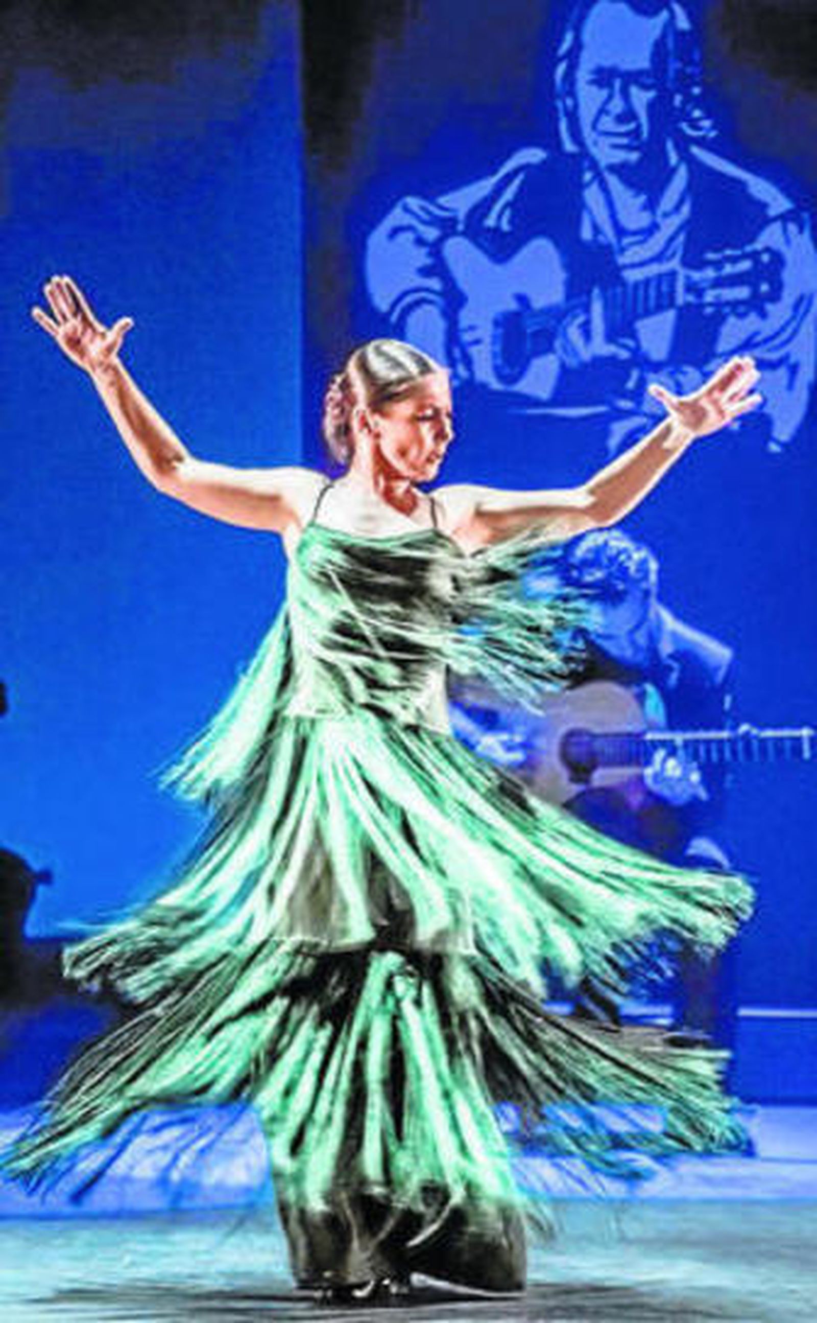 Sara Baras en el baile de las voces