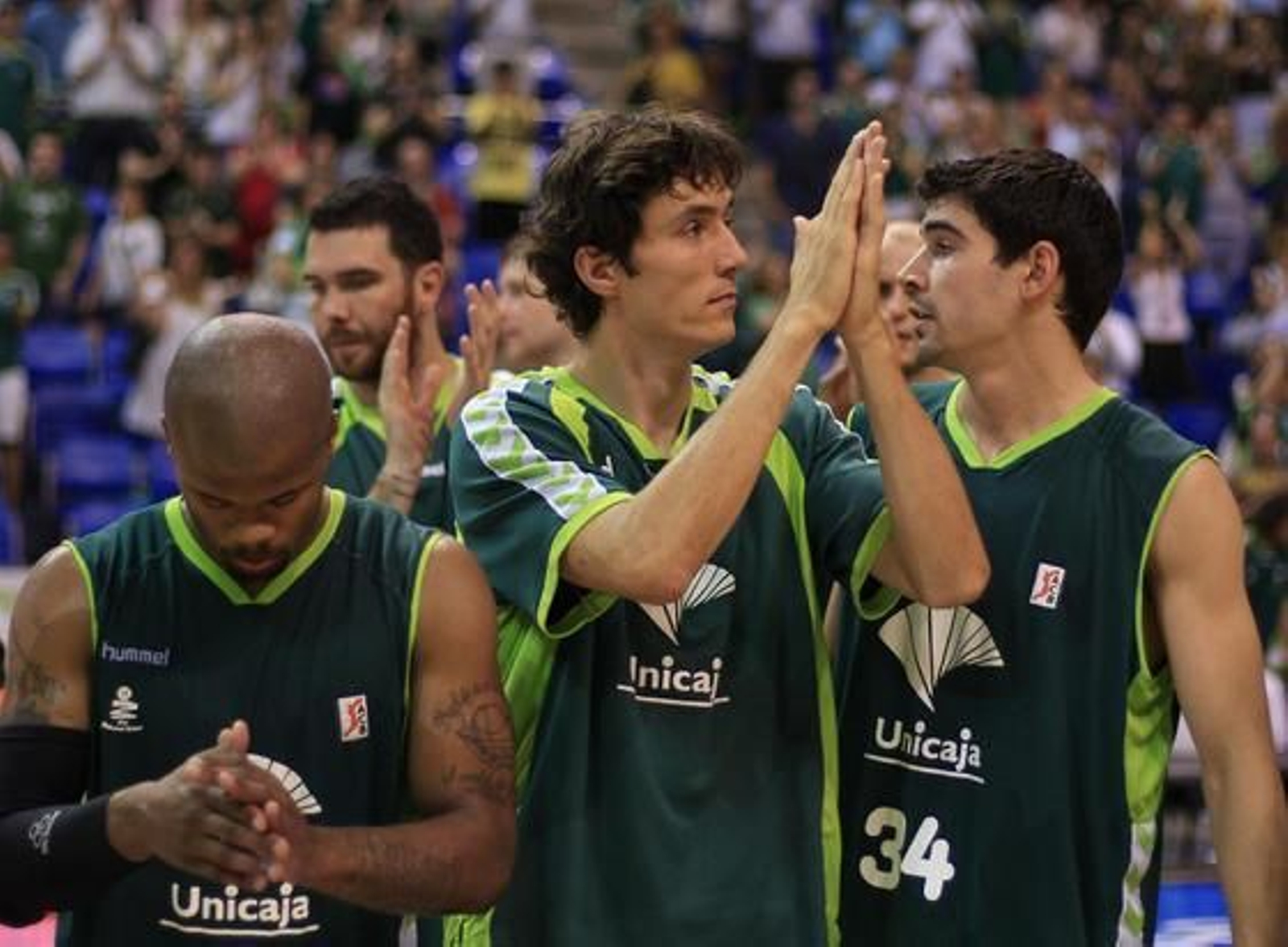 Unicaja cae eliminado de los play-off de la ACB en semifinales ante el Barcelona. / Sergio Camacho