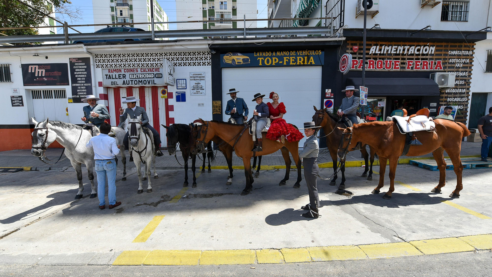 Fotos del ambiente en el sábado de la Feria Real de Algeciras