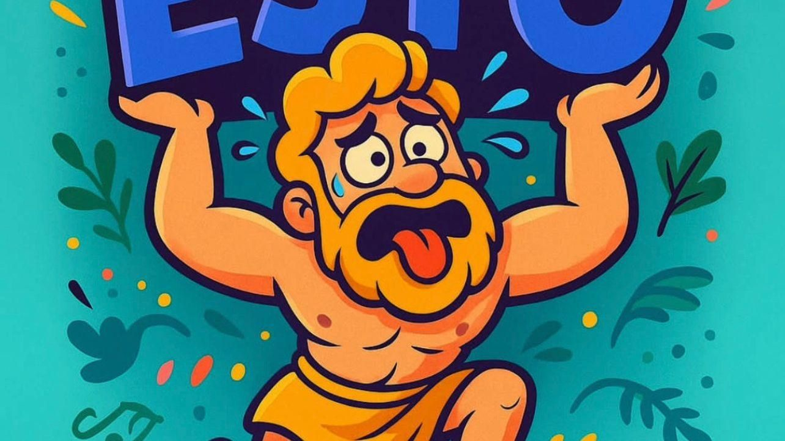 El cartel de la chirigota 'Yo con esto no puedo'.