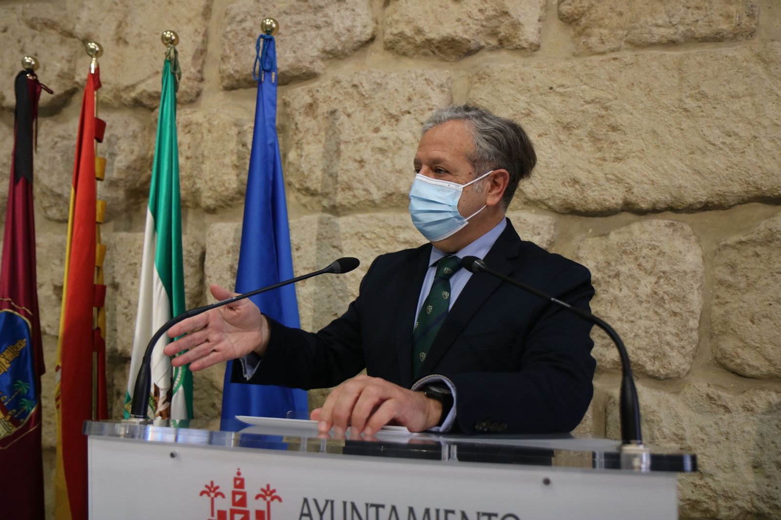 El teniente de alcalde de Hacienda, Salvador Fuentes.