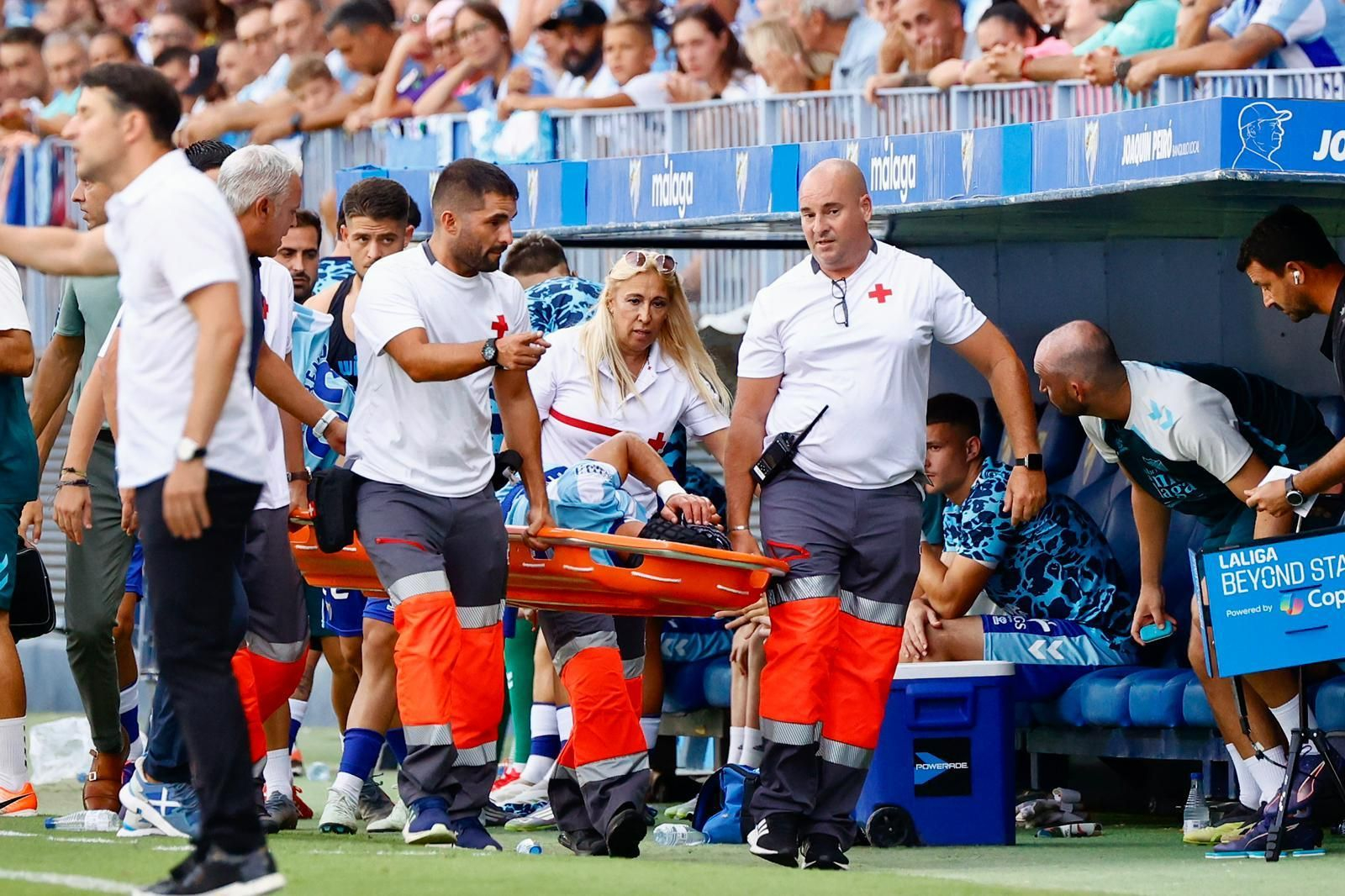 El Málaga CF - SD Eibar, en fotos