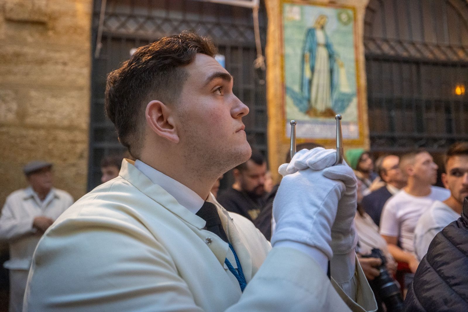 Las imágenes de la procesión de la Virgen de la Palma, en Cádiz