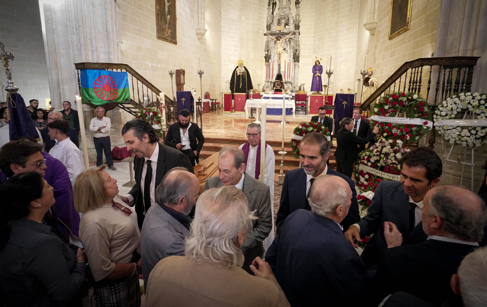 Imágenes del último adiós a Rafael de Paula en Jerez
