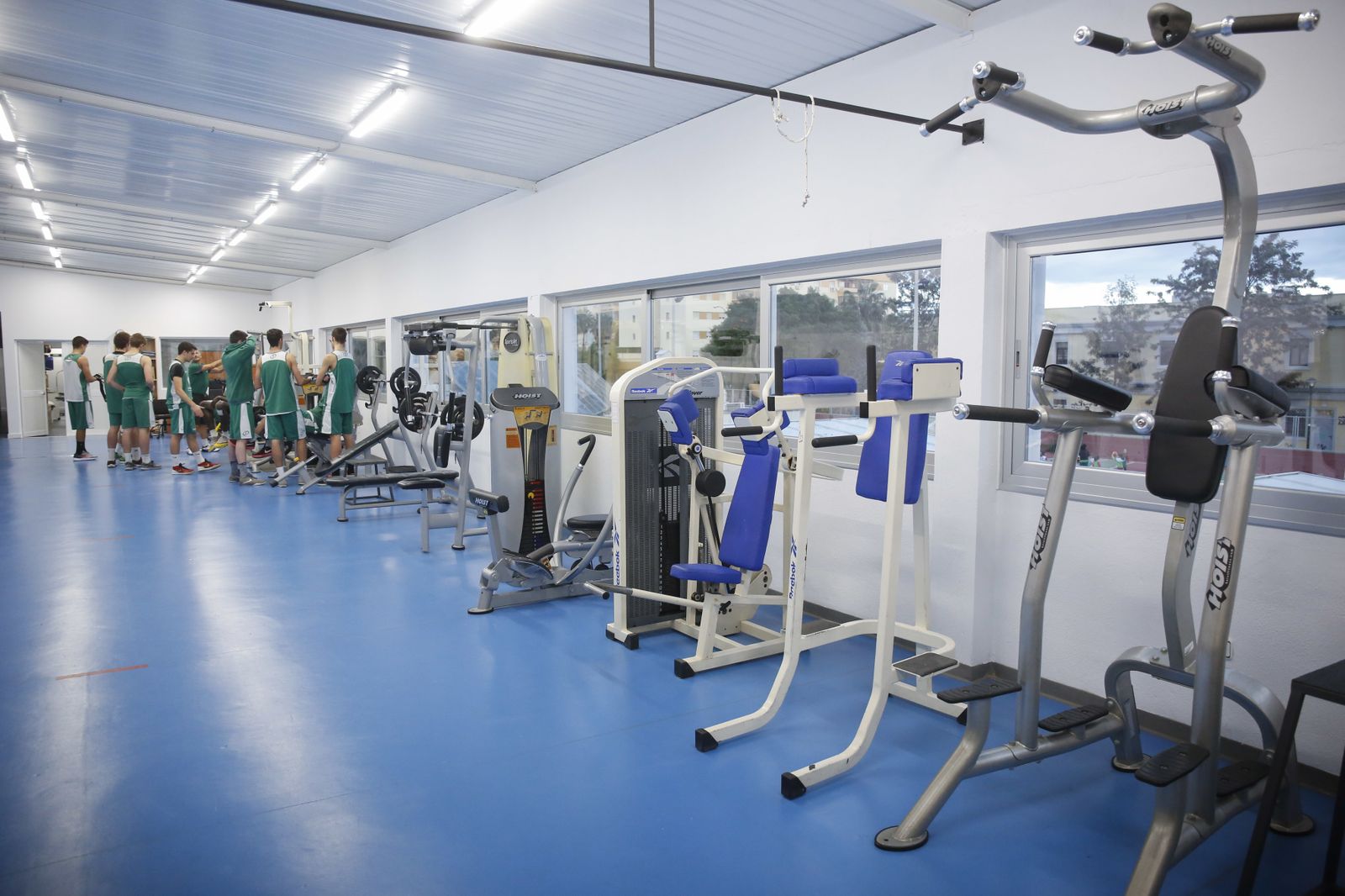 El pabellón de Los Guindos