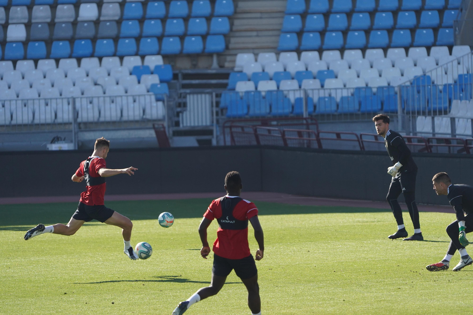 Entrenamiento del Almería (jueves 11)