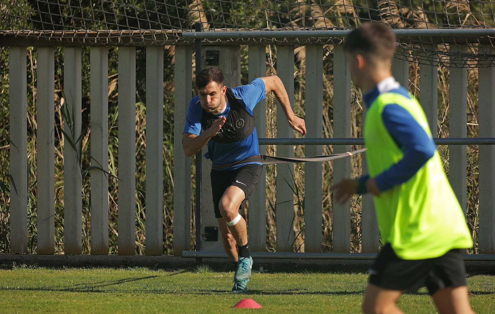Fotos del entrenamiento del Algeciras preparatorio al partido del domingo en Marbella