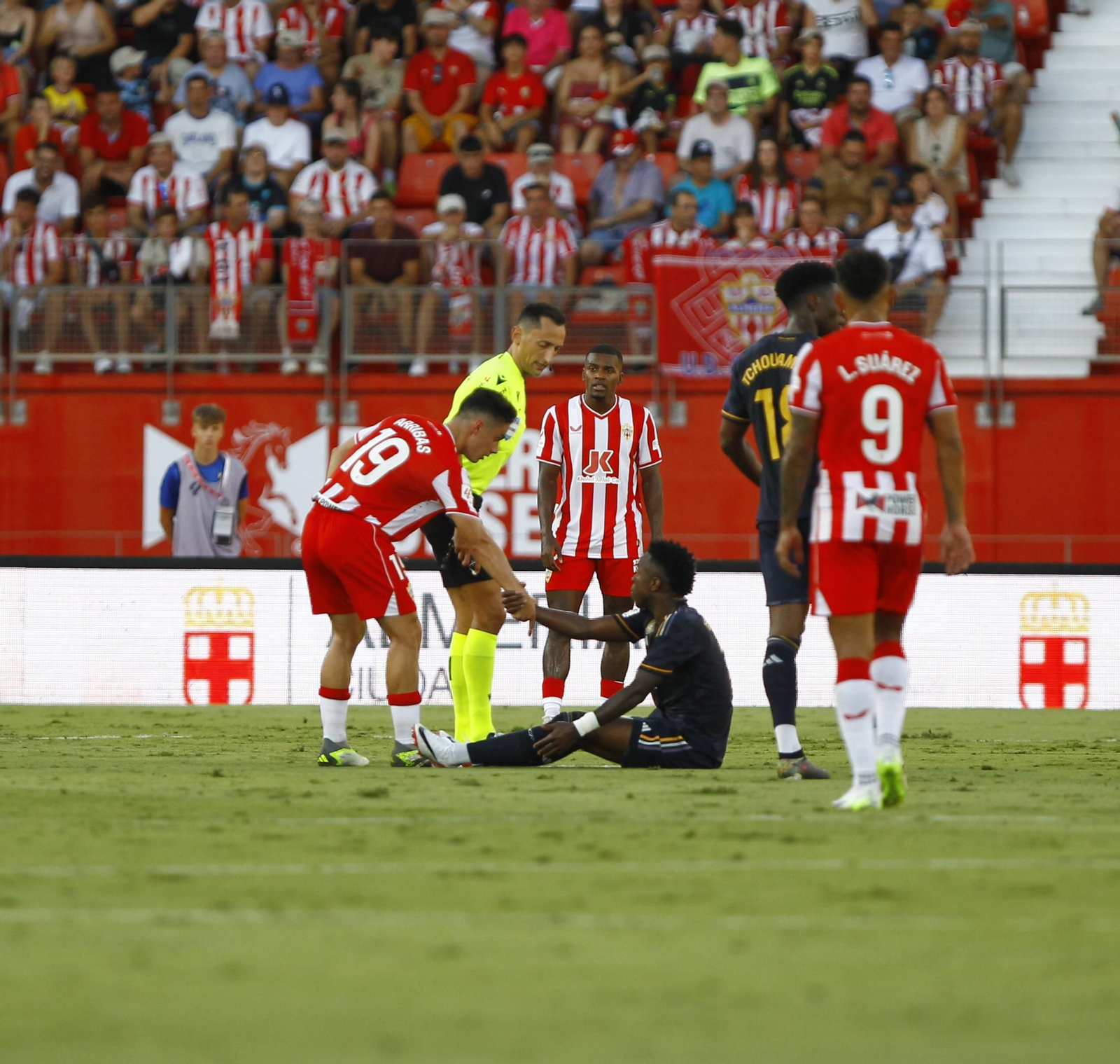 U.D. Almería-Real Madrid en imágenes