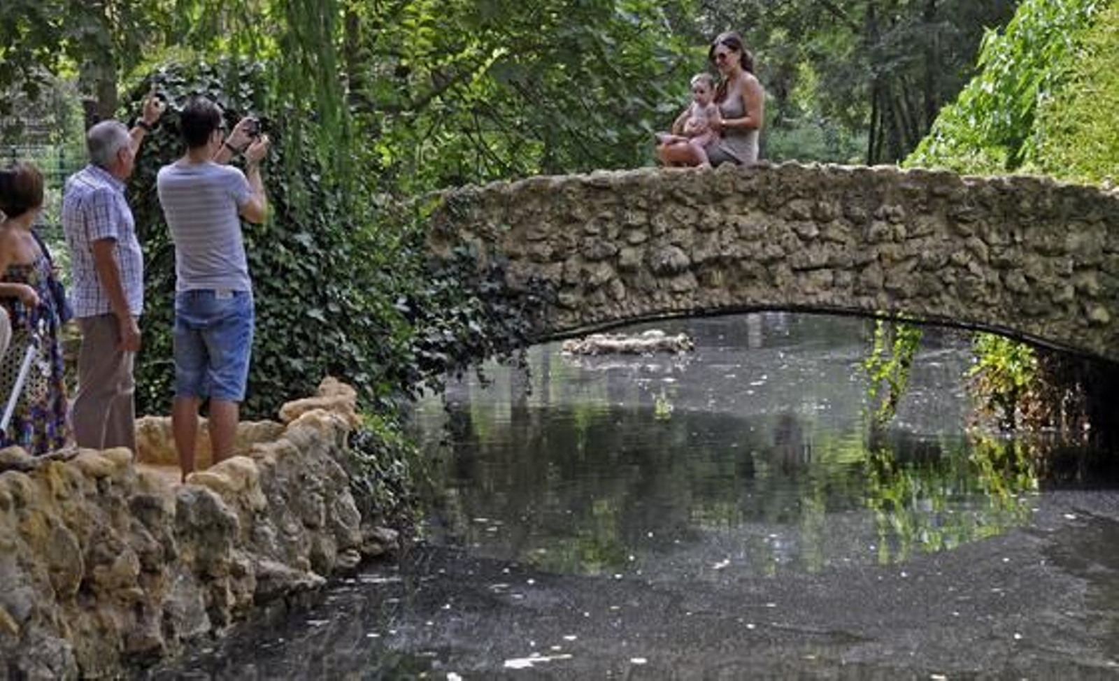 El parque sigue siendo un reclamo para turistas y residentes en la ciudad.

Foto: Juan Carlos Vázquez
