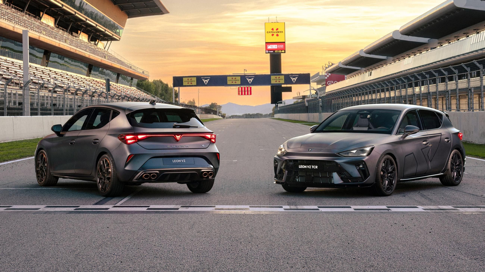 Los Cupra León VZ TCR y VZ llevan el espíritu de la competición a la calle