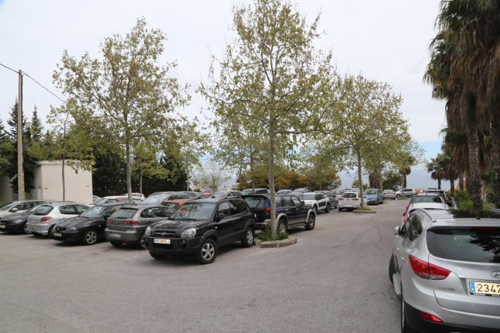 Aparcamiento de Benalmádena Pueblo.