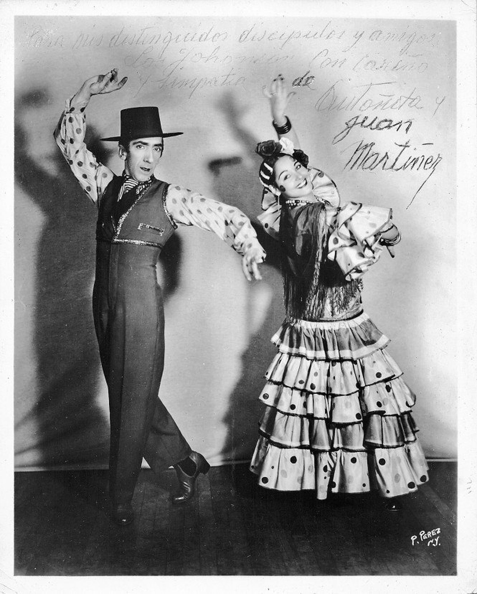 Juan Martínez y Antoñita en 1937, imagen recuperada por Alberto Rodríguez Peñafuerte.