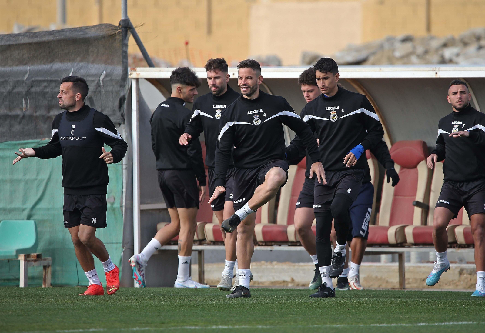 Fotos del entrenamiento de la Balona  previo al partido contra el Deportivo de La Coruña