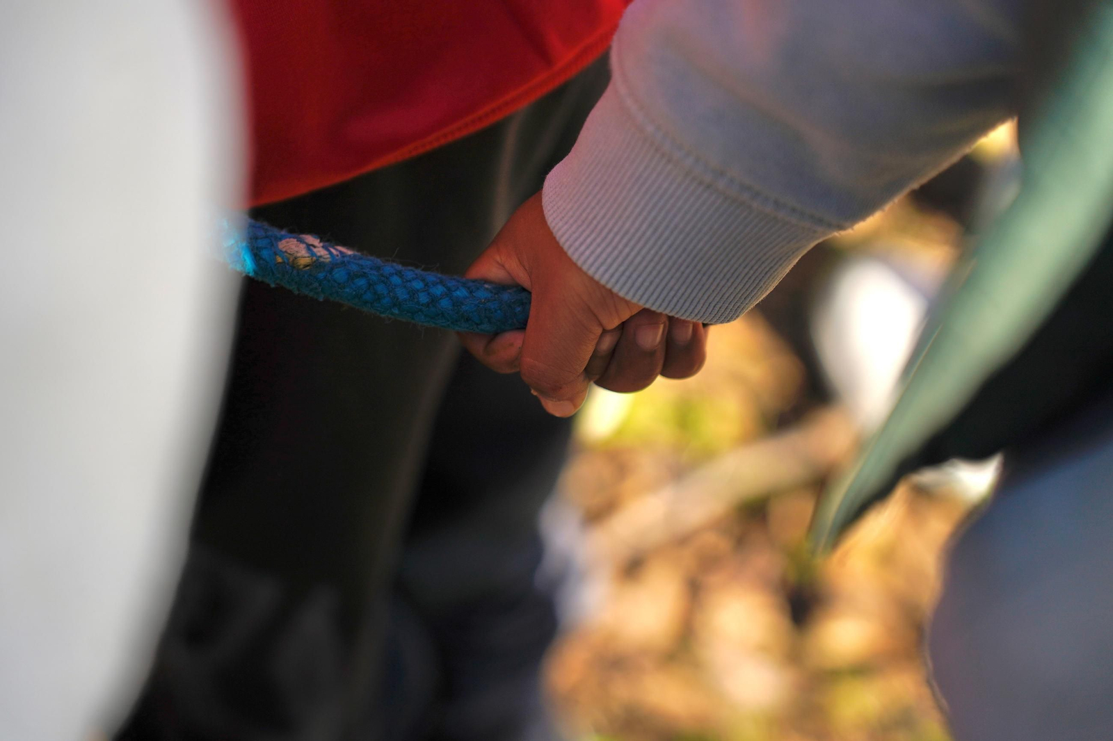 Las fotos del simulacro de maremoto en el colegio Virgen del Mar en Algeciras