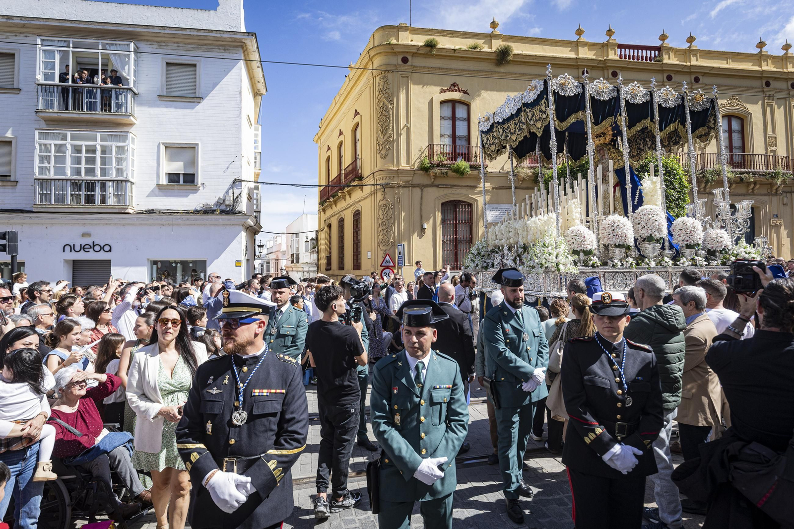Las imágenes de la hermandad de Cristo Rey (Borriquita) en la Semana Santa de San Fernando 2025
