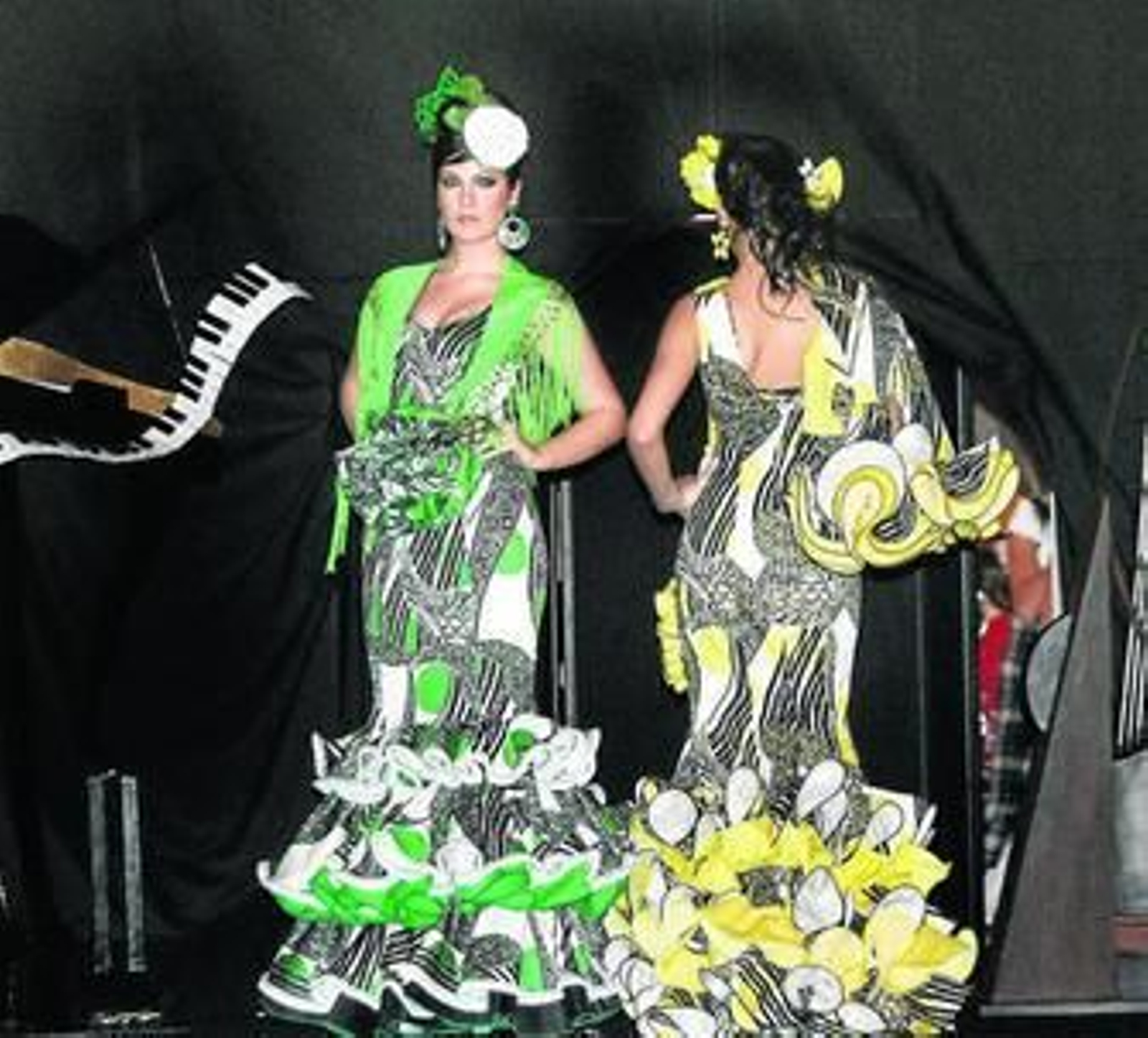 Un momento del desfile, ayer en el hotel Córdoba Center.