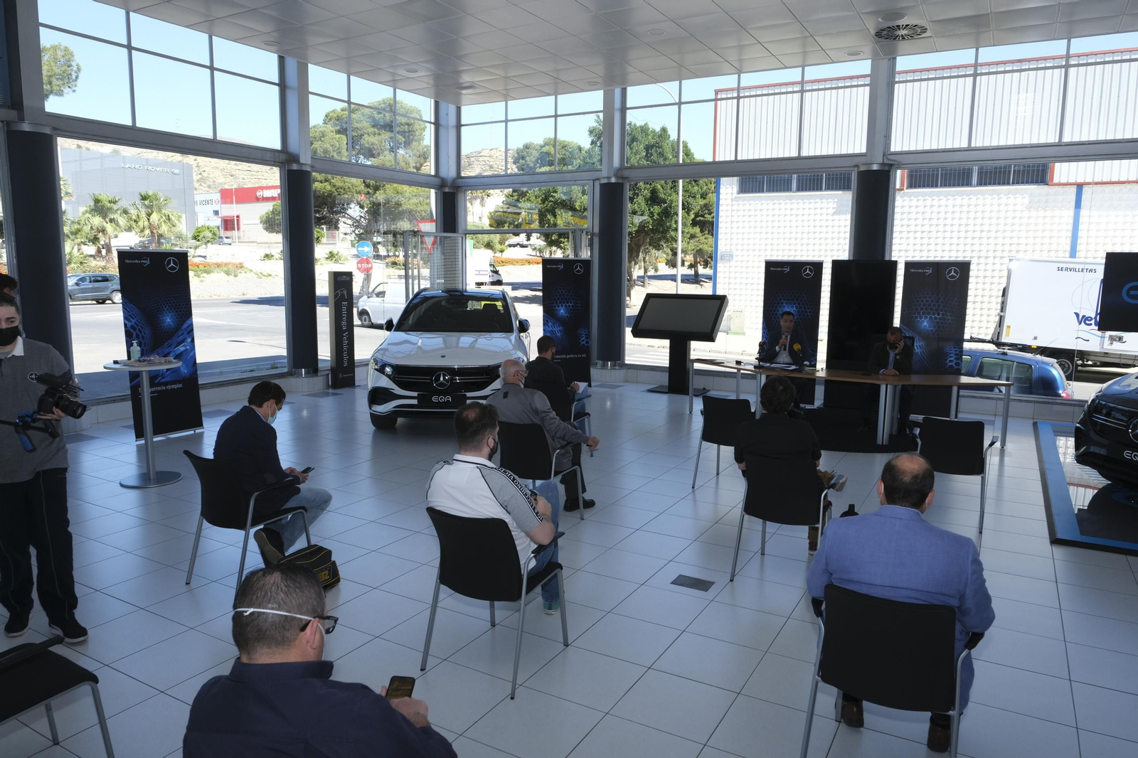 Fotogalería coches eléctricos de Mercedes Benz. Saveres