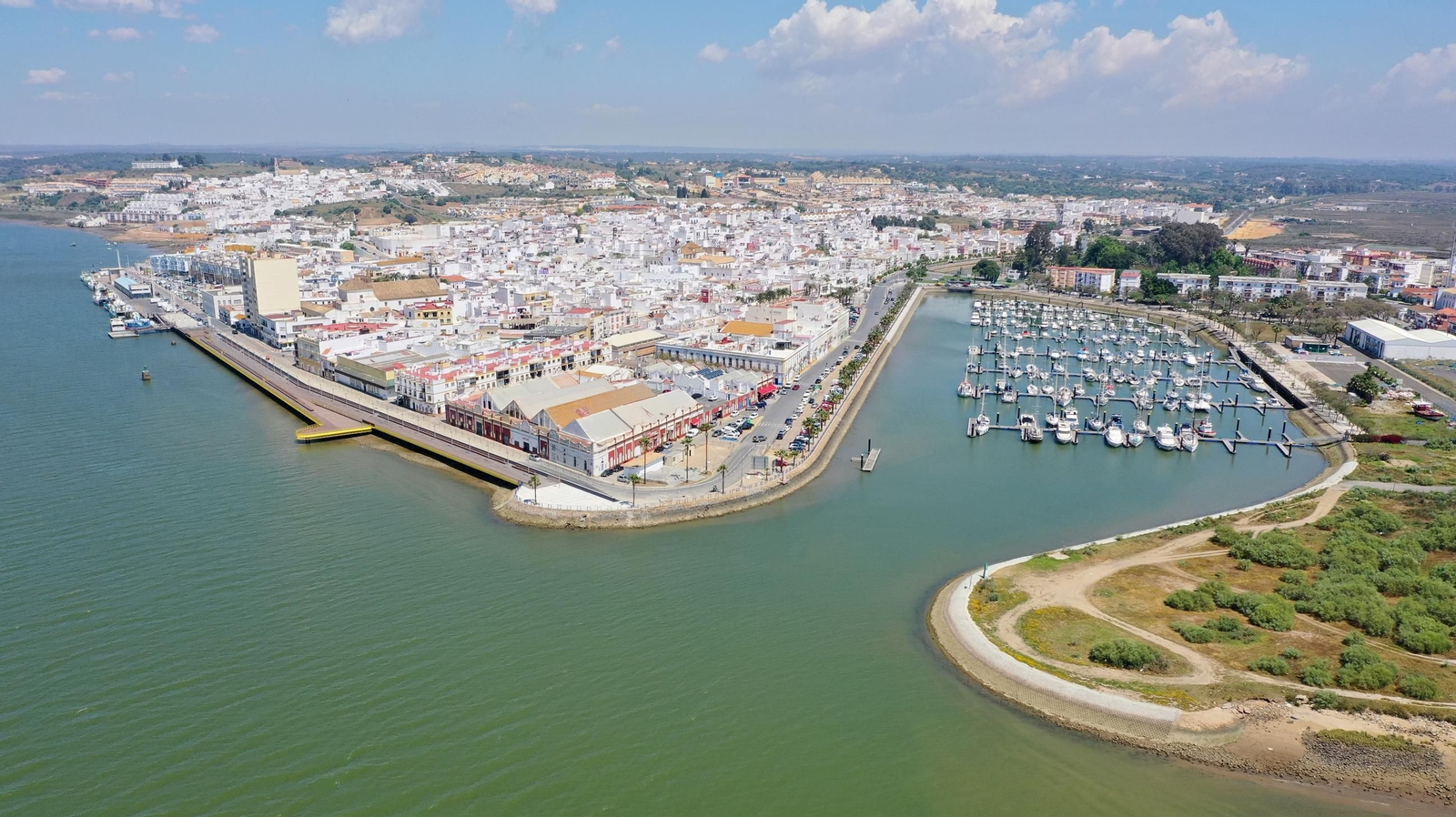 Puerto de Ayamonte.