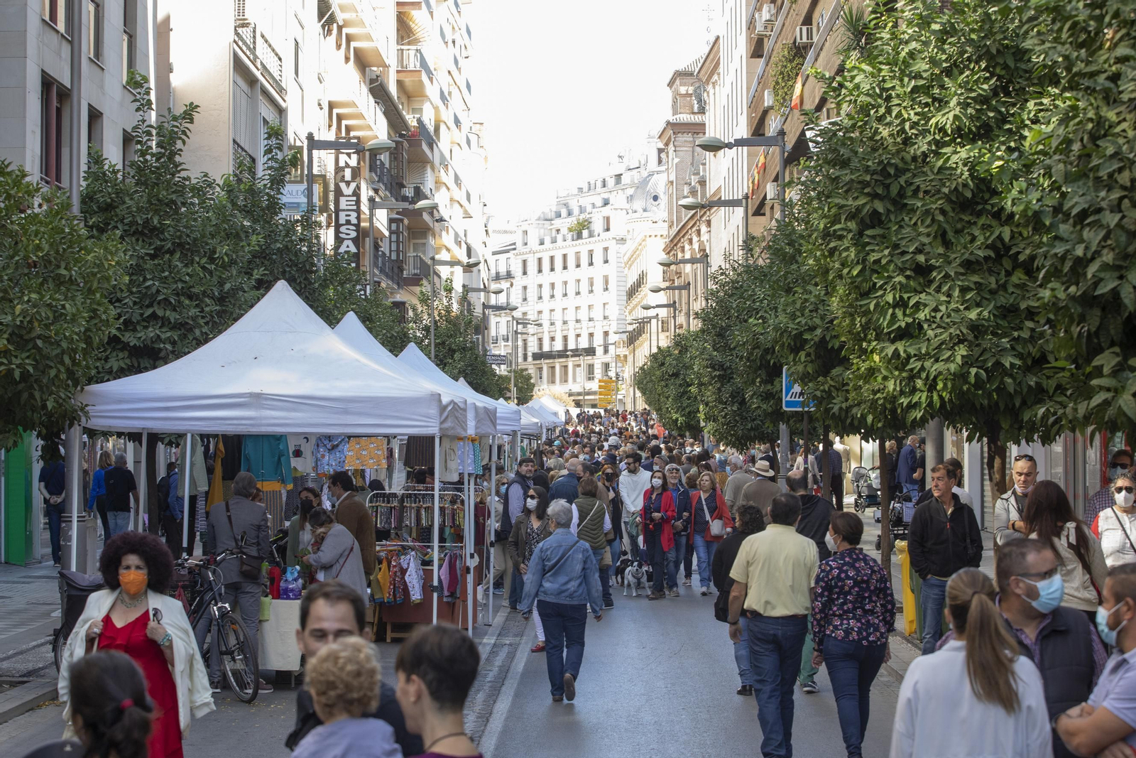 Fotos: La vuelta del Día sin Coche de Granada en imágenes