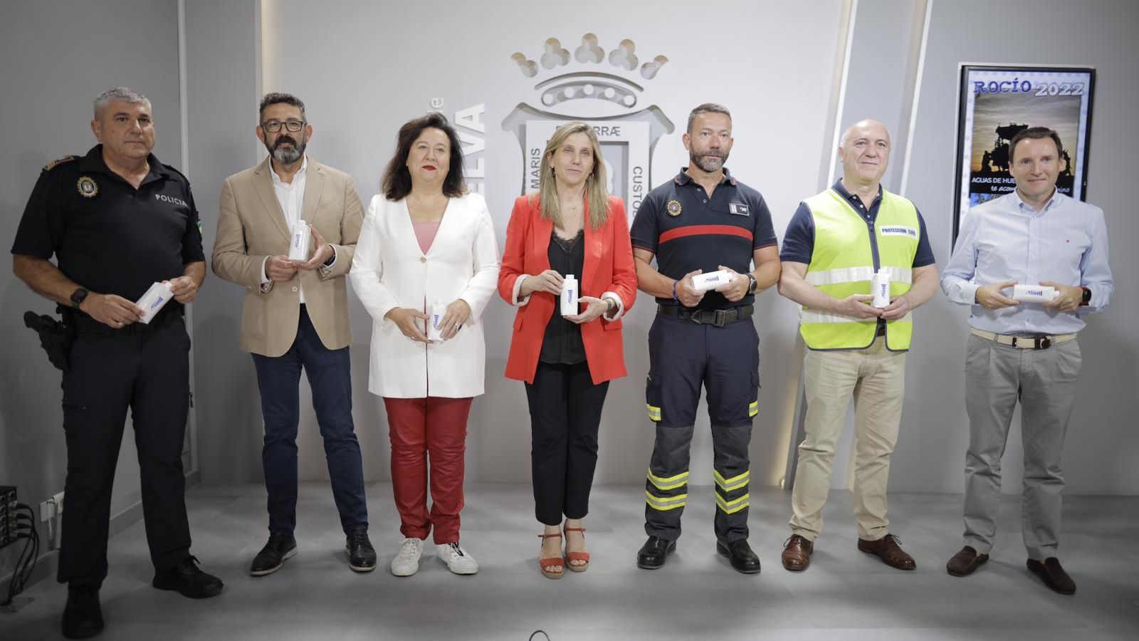 Presentación del dispositivo especial de seguridad y limpieza.