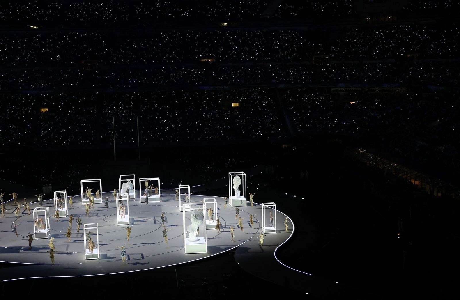 Las fotos de la inauguración de los Juegos Olímpicos de invierno de 2026