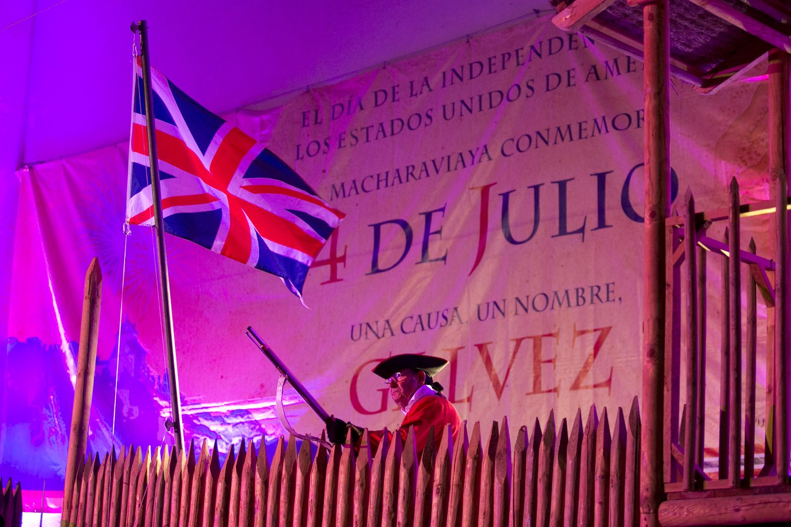 Las fotos de la Fiesta del 4 de julio y el homenaje a Bernardo de Gálvez en Macharaviaya