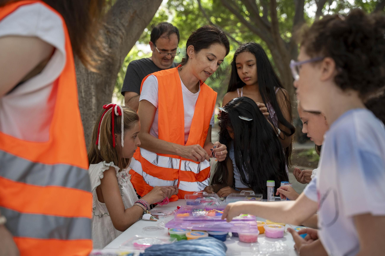 Las mejores fotos de los juegos infantiles en la Feria de Almería